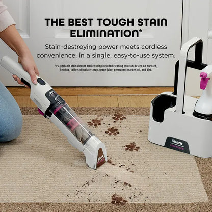 💪Handheld Spot & Stain Cleaner with Storage Caddy & Crevice Tool - HX101