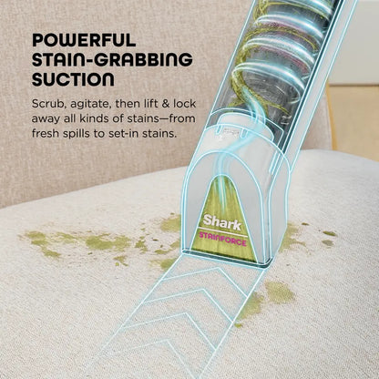 💪Handheld Spot & Stain Cleaner with Storage Caddy & Crevice Tool - HX101