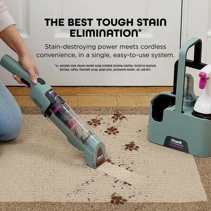 💪Handheld Spot & Stain Cleaner with Storage Caddy & Crevice Tool - HX101