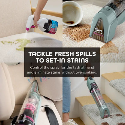💪Handheld Spot & Stain Cleaner with Storage Caddy & Crevice Tool - HX101