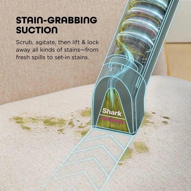 💪Handheld Spot & Stain Cleaner with Storage Caddy & Crevice Tool - HX101